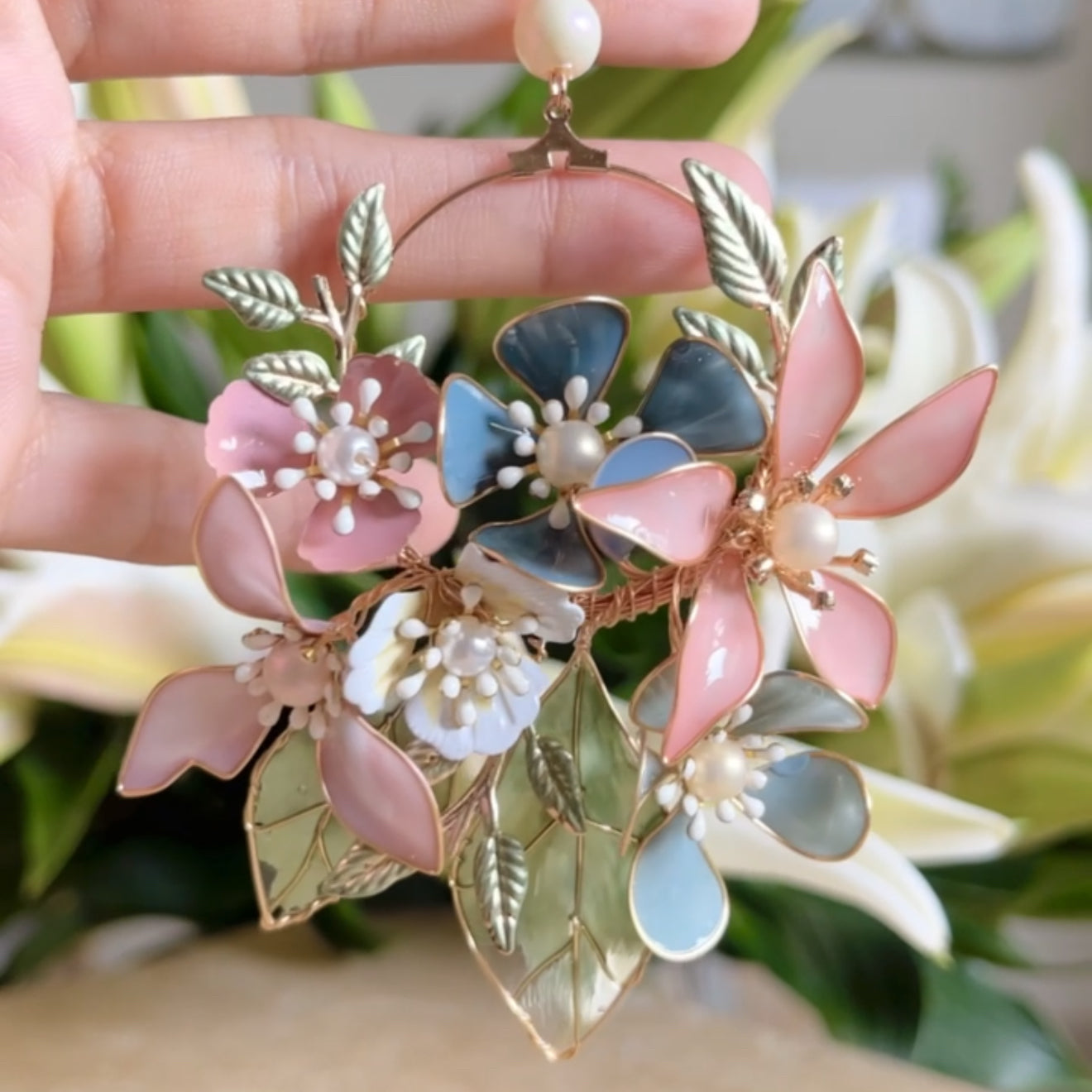 Luxury & Beautiful Erin Handmade Antique Earrings