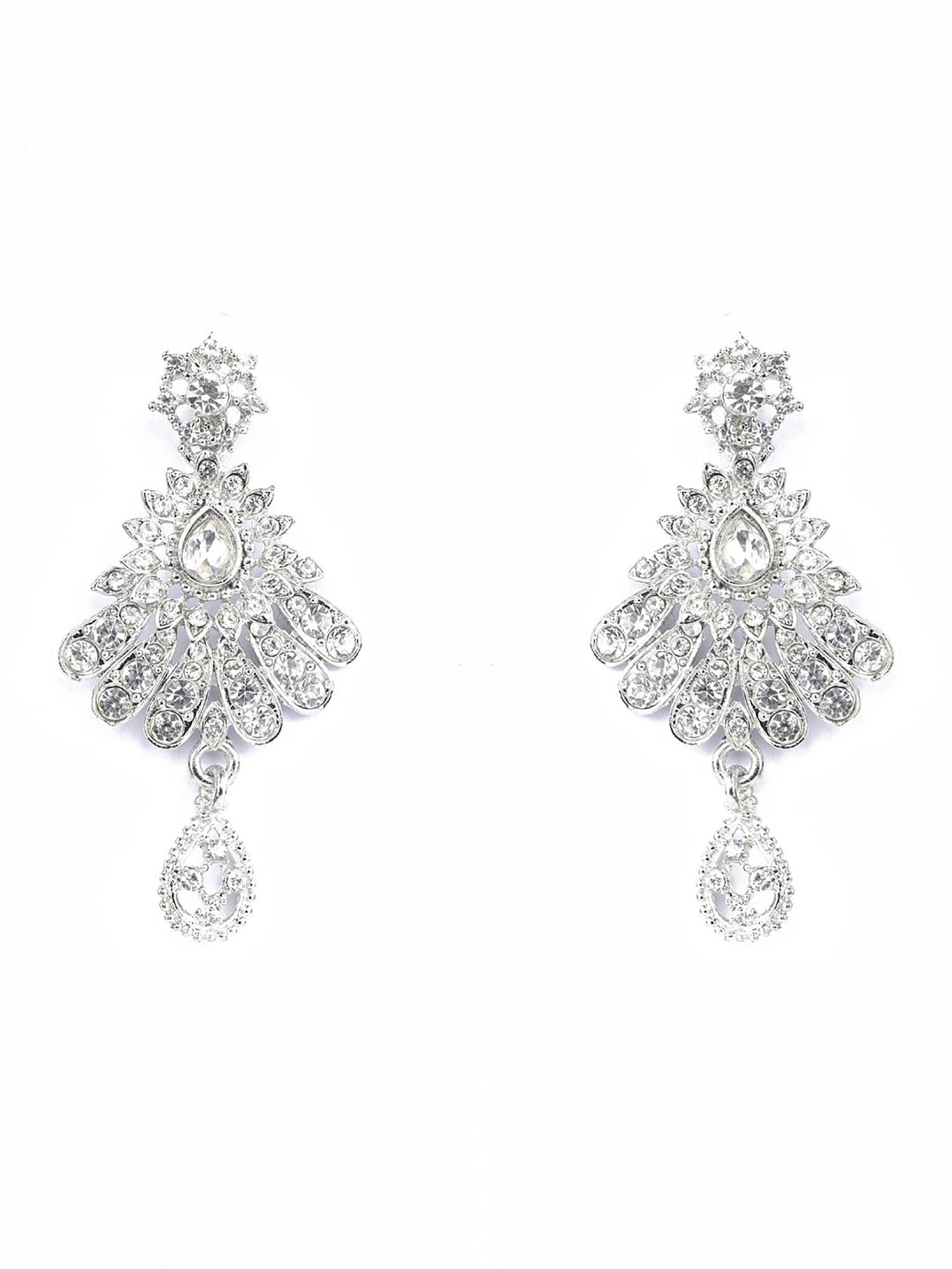 Royal Sevi Flower Designed Necklace Set