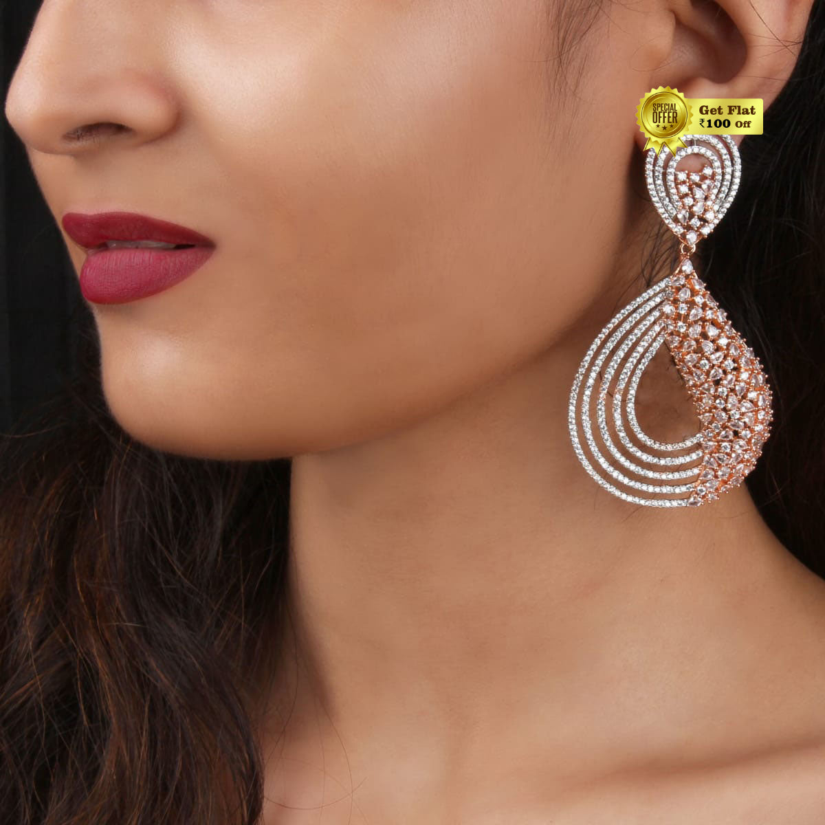 Luxury & Fashionable Designer Earring Set