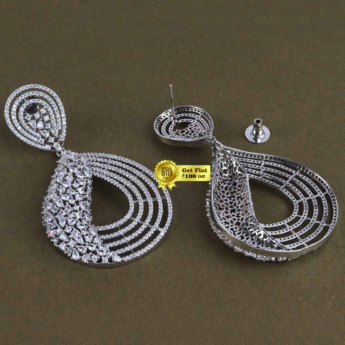 Luxury & Fashionable Designer Earring Set