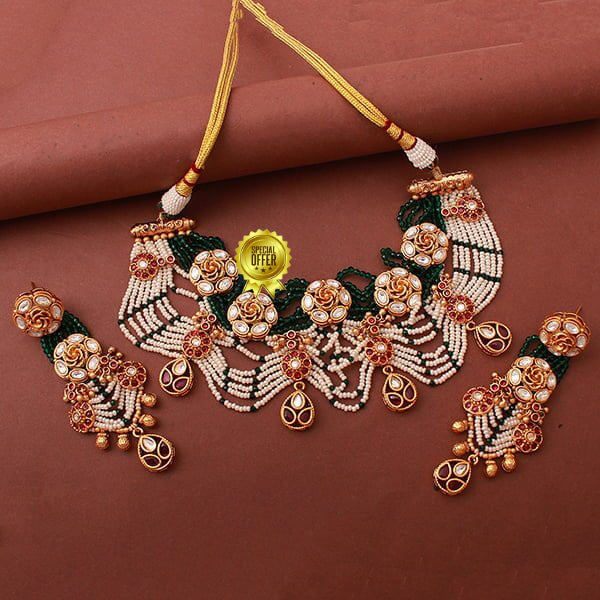 Luxury & Beautiful Amelia Antique Choker Set