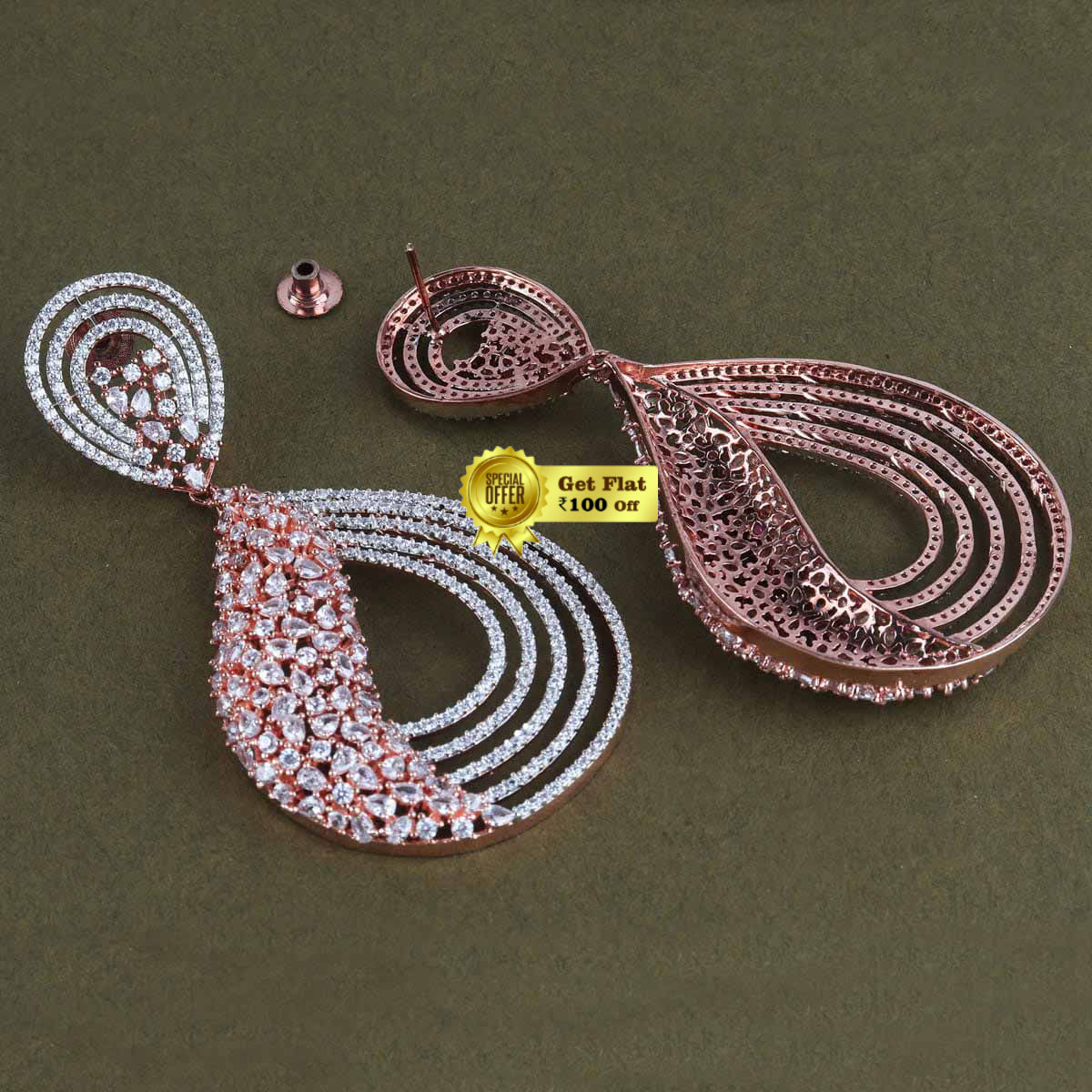 Luxury & Fashionable Designer Earring Set