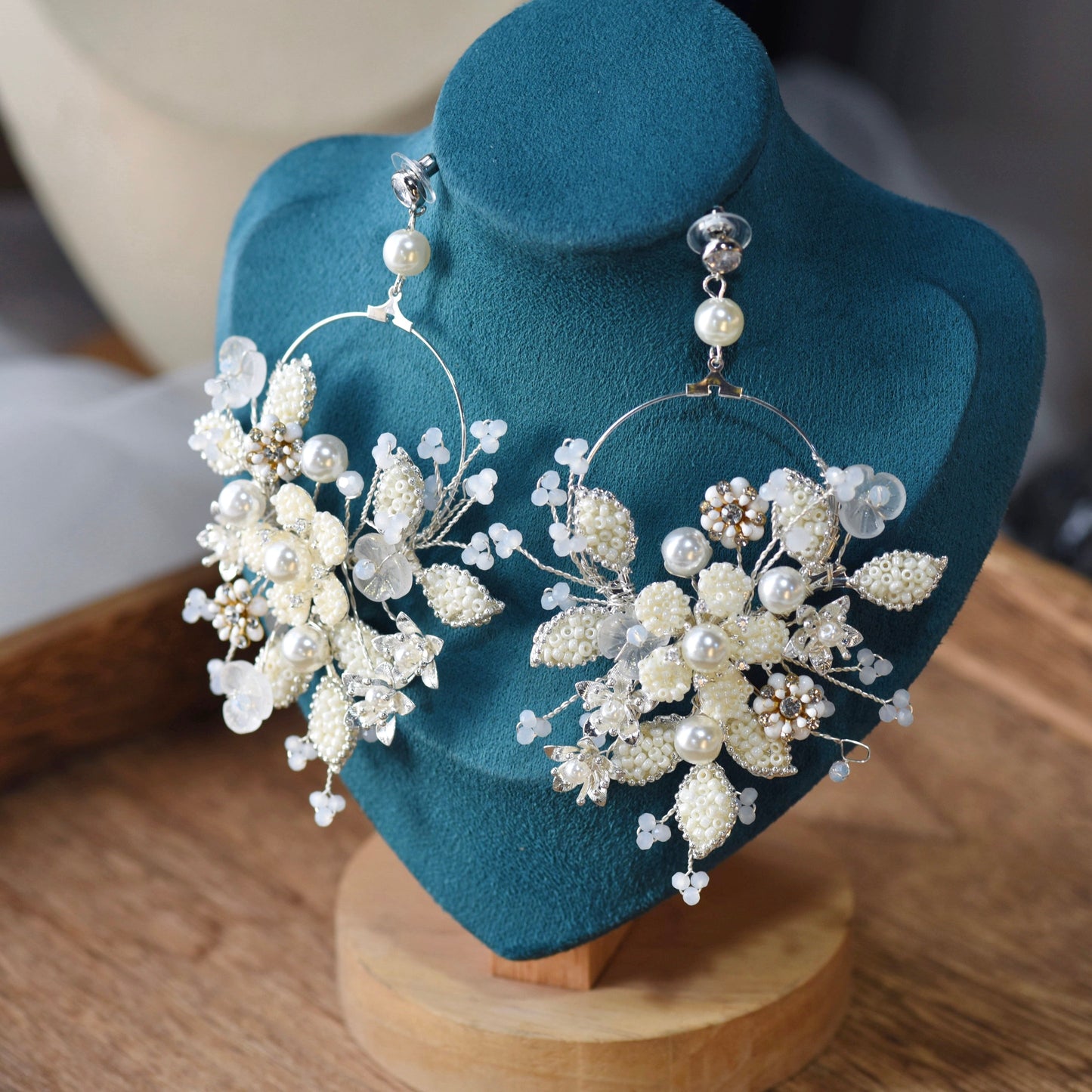 Luxury & Beautiful Skylar Silver Handmade Earrings