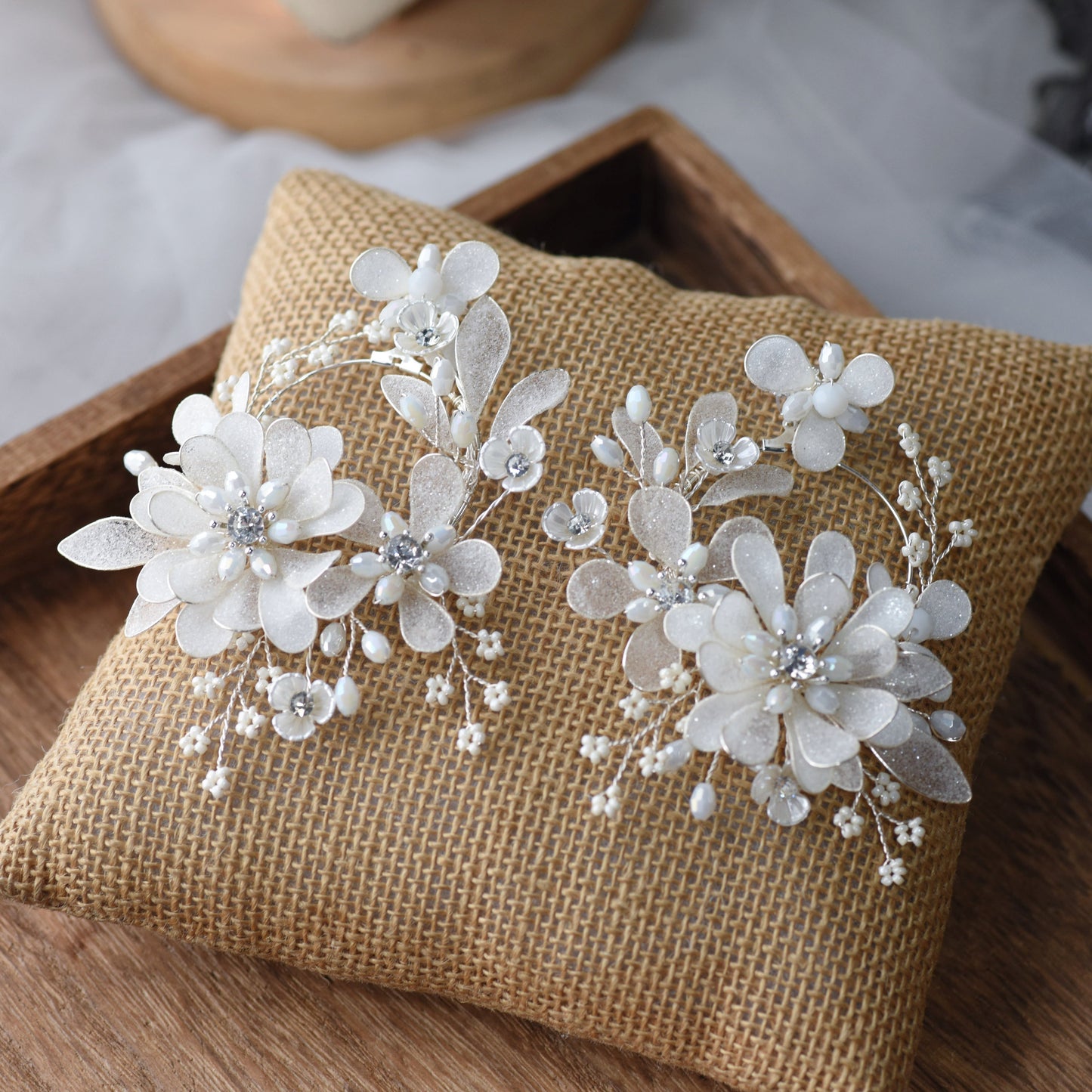 Luxury & Beautiful Madelyn Handmade Antique Earrings