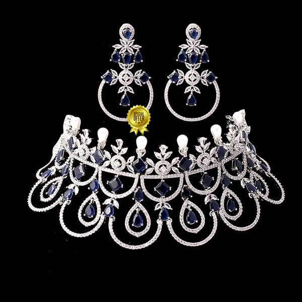 Luxury & Fashionable Starburst Designer Choker Set