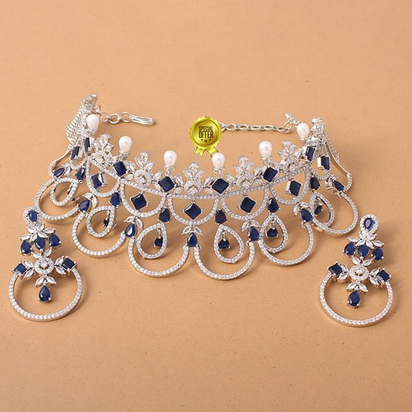 Luxury & Fashionable Starburst Designer Choker Set